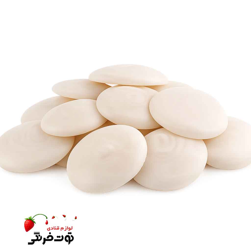 شکلات سکه ای سفید کارات ۵۰۰ گرمی