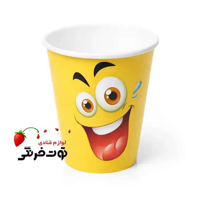 لیوان آکوا طب لبخند نارنجی