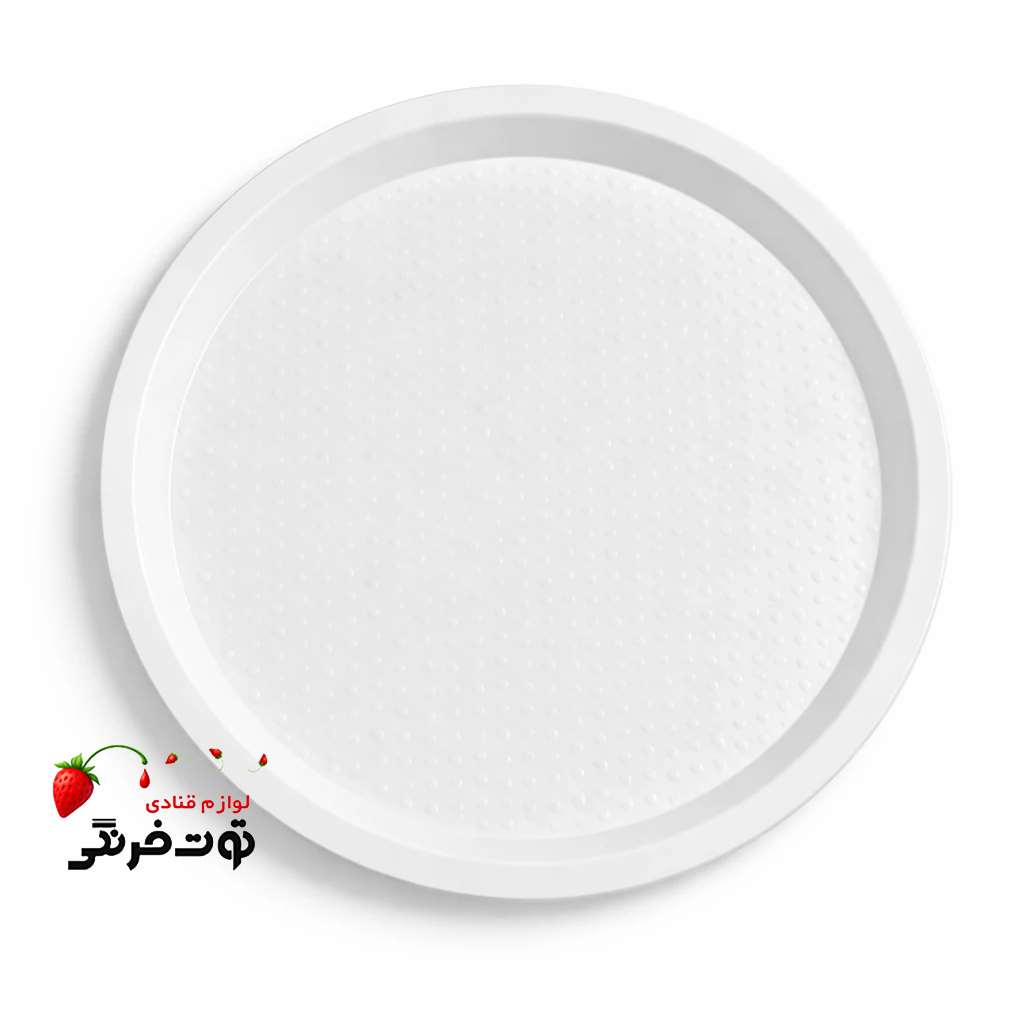 سینی درنیکا گرد ۲۳ سانت سفید